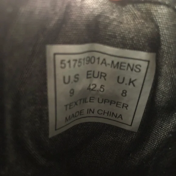 Levi's Comfort Canvas Sneakers Shoes Low Top Black Denim 51751901A Mens 9 - Picture 8 of 15